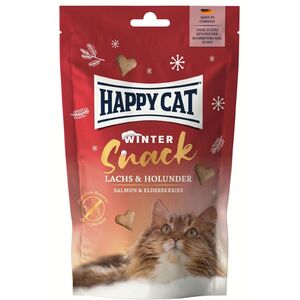 Happy Cat Téli Snack Lazac-Bodza 70g