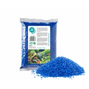 JK akv&aacute;rium dekor kavics k&eacute;k 1-1,5 mm 0,5 kg