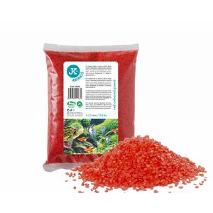 JK akv&aacute;rium dekor kavics piros 1-1,5 mm 0,5 kg