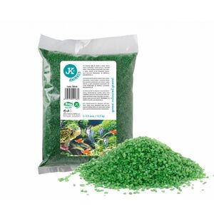 JK akv&aacute;rium dekor kavics z&ouml;ld 1-1,5 mm 0,5 kg