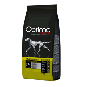 Visán Optimanova Dog Adult Digestive Rabbit & Potato 12kg