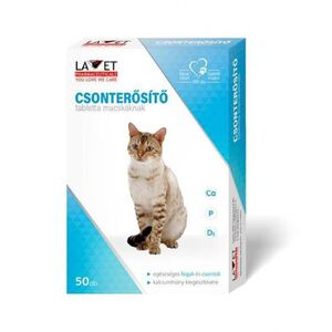 Lavet Csonterős&iacute;tő Tabletta Macsk&aacute;knak 50db