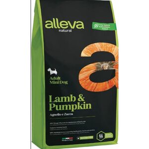 Alleva Natural Dog Lamb & Pumpkin Adult Mini 12kg 