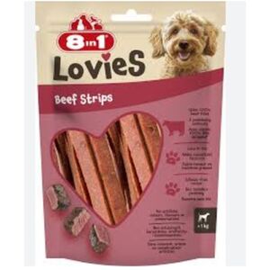8in1 Lovies Beef Strips 80g