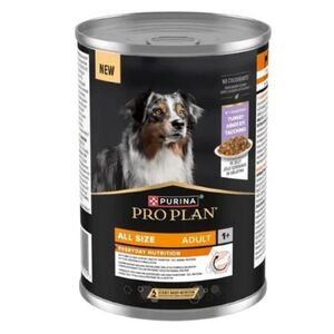 Pro Plan All Size Adult Pulyk&aacute;ban Gazdag Nedves Kutyaeledel Aszpikban 400g