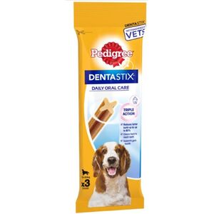 Pedigree Denta Stix fog&aacute;pol&oacute; jutalomfalat kuty&aacute;knak 77g 3db