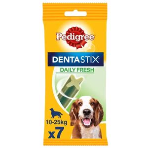 Pedigree DentaStix Fresh Medium fogtiszt&iacute;t&oacute; jutalomfalat kuty&aacute;knak 7db 180g