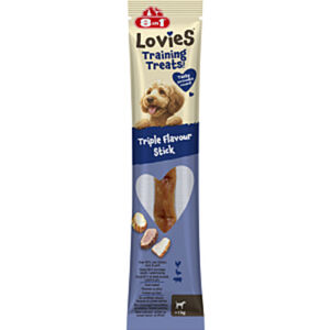 8in1 Lovies Treats Triple Flavour Stick 15g 